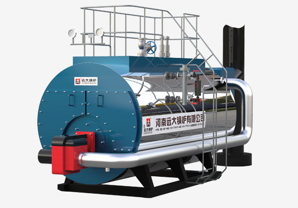 WNS series horizontal internal combustion chamber oil/gas boiler