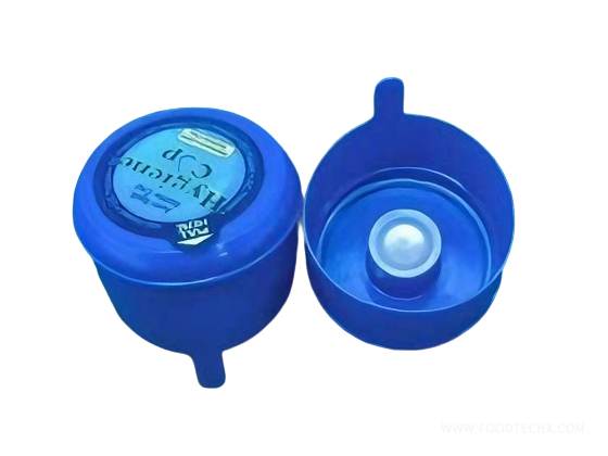 Two-piece set in single color, with a lid and easy-tear edges