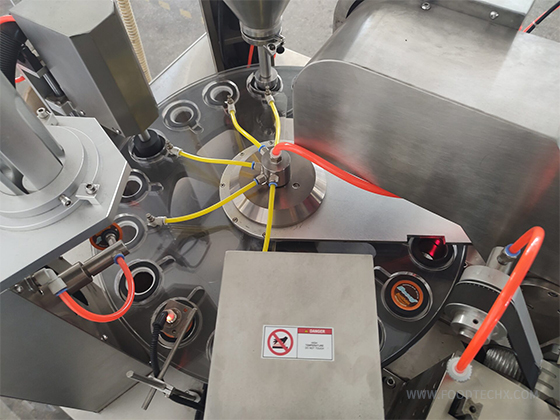 HT-KJ100 coffee capsule filling and sealing machine