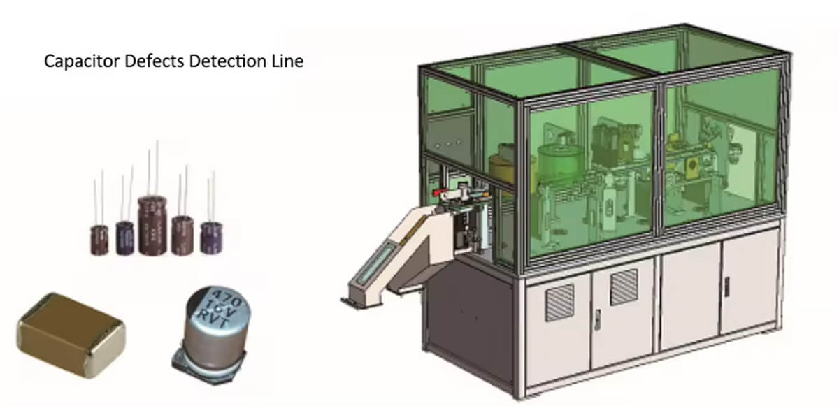 KVS-EC-06C High Speed Capacitor Vision Inspection Equipment