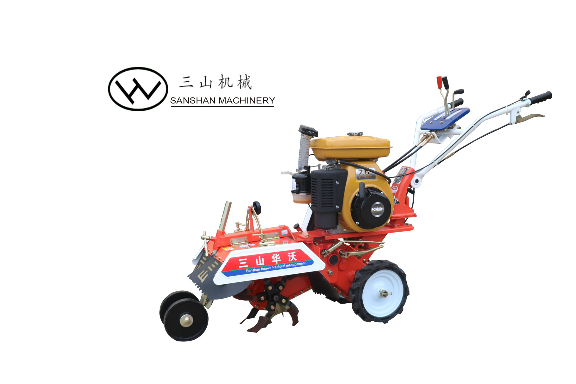 ST306 Four-wheel drive ditching and cultivating machine