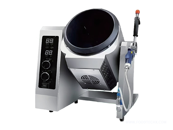 Industrial-grade tabletop drum stir-frying machine (with cabinet option)---YBT-360