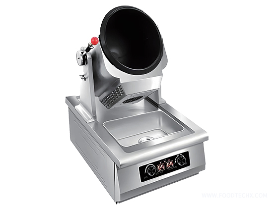 Desktop stir-fry machine with water basin(can be equipped with a cabinet)---YBT-260