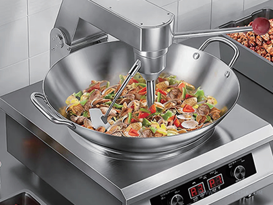 Full automatic stir-frying machine 