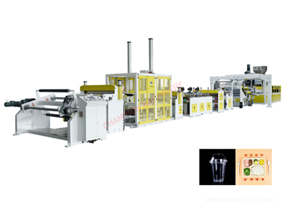 PLA Sheet Twin Screw Extrusion Line