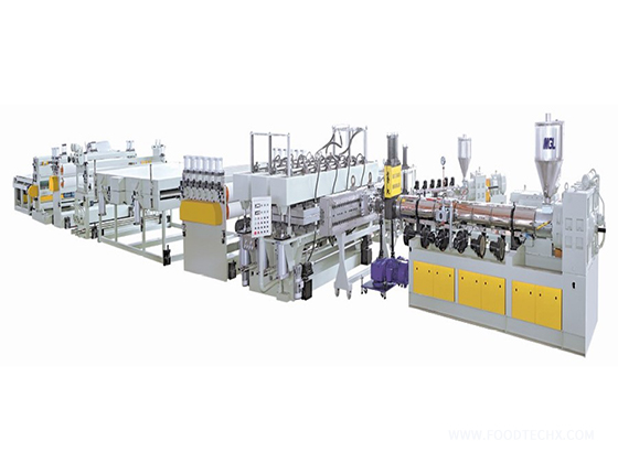 Champion PC/PP/PE hollow sheet extrusion line