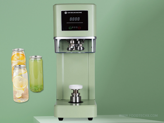Automatic non-rotating can sealing machine (plastic case model)---RY-FGJ-100D(202202ABS)