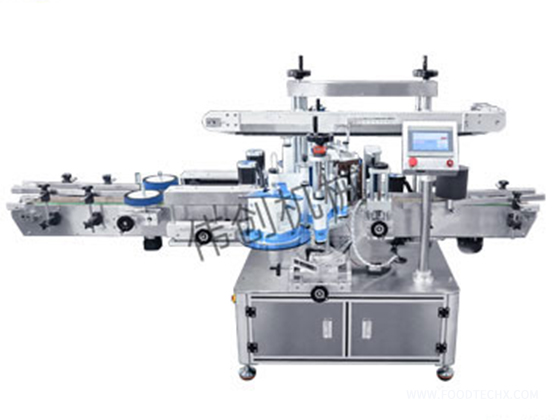 Double-Side Labeling Machine for Fruit Crates
