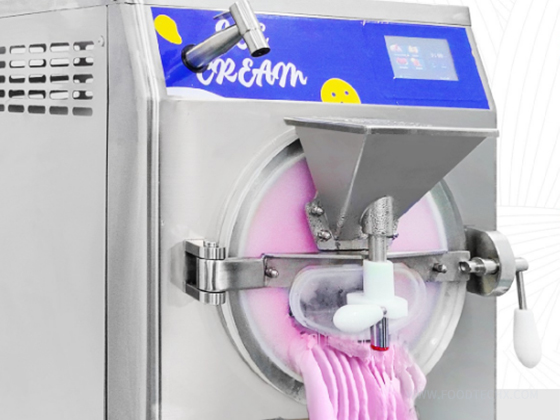 Clear Acrylic Hinged Door Batch Freezer---MYH-28-2