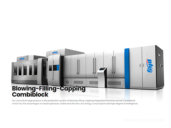 Blowing-Filling-Capping Combiblock 