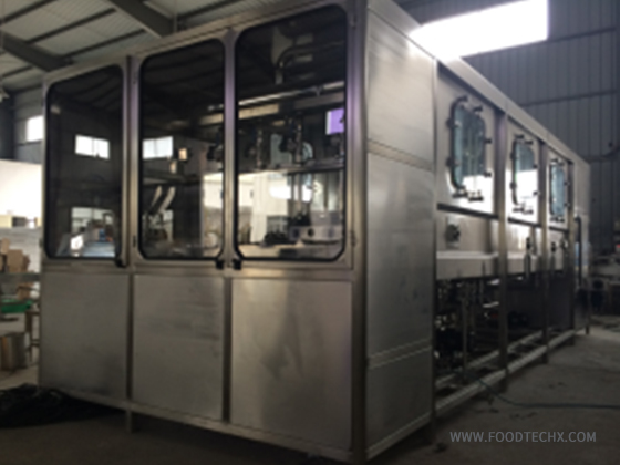 Cap Blowing & Washing Machine