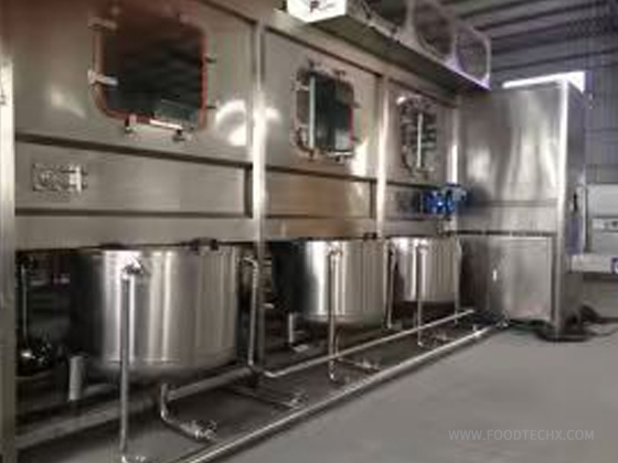 Cap Blowing & Washing Machine