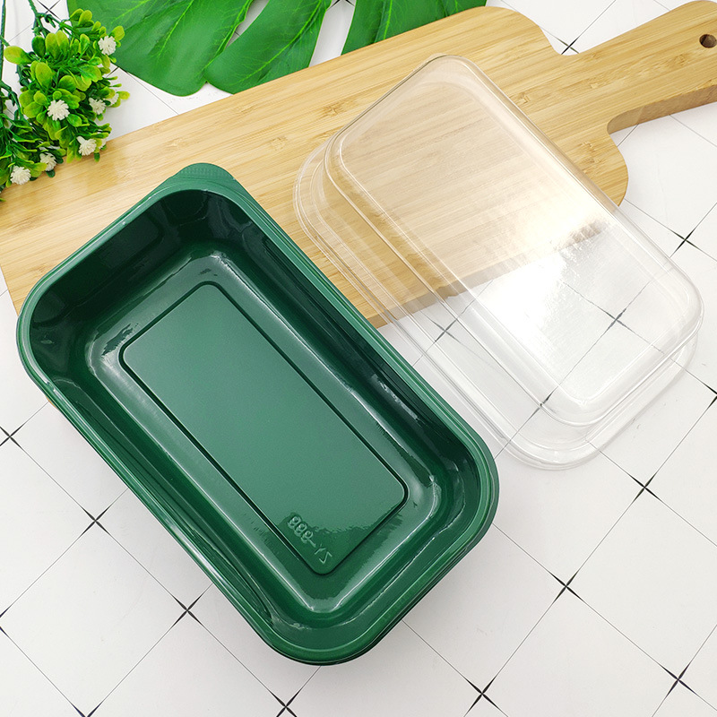 ZY999 Green Disposable food preservation and freshness-locking packaging boxes