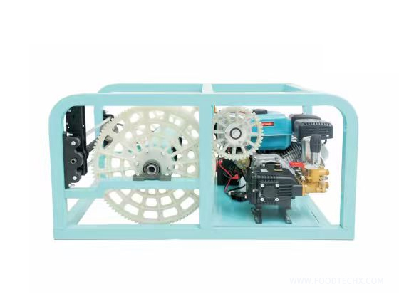 HX-DYJ-9---Horizontal Gasoline Automatic Hose Retraction & Discharge Spraying Machine