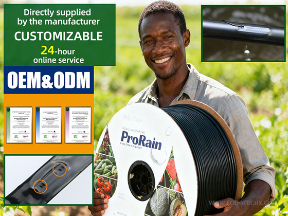 Other watering and irrigation drip hose 16mm Layfalt hose 1500m 2000m agricultural drip irrigation system