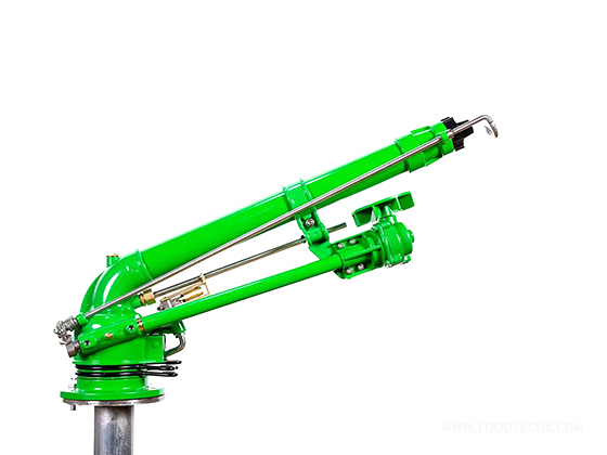 Agricultural irrigation rainwater spray gun sprinkler, with tripod/bracket, for agricultural irrigation