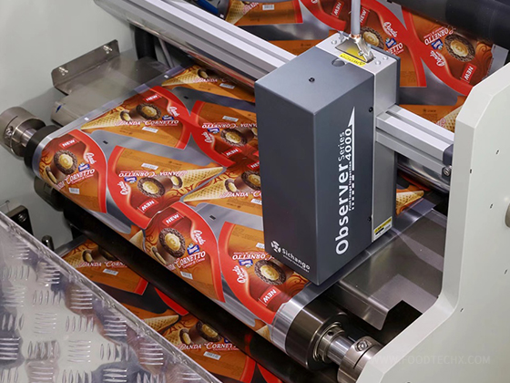 Flexographic printing machine