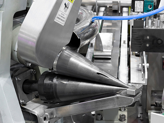 Ice cream cone wrapper machine