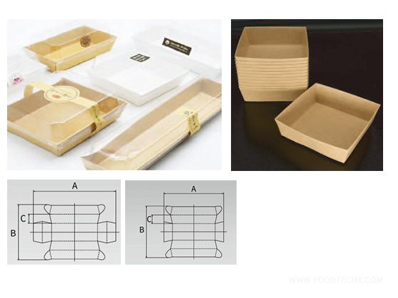 Folding edge paper box forming machine
