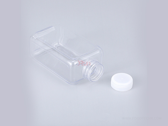 540ml Square Plastic Bottles