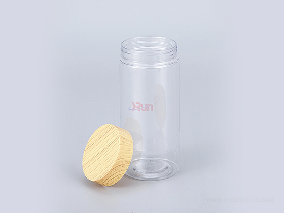 320ml Clear PET Plastic Jars