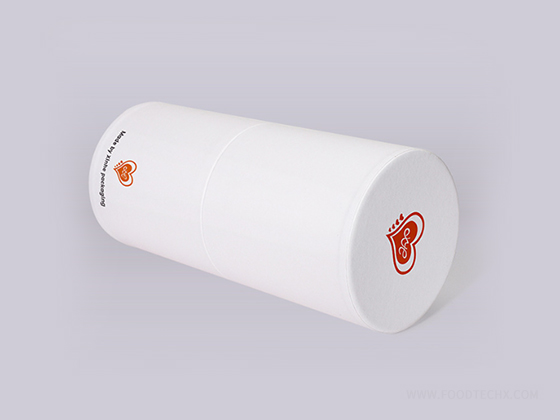 Flat bottomed and flat lid paper cylinder---X151