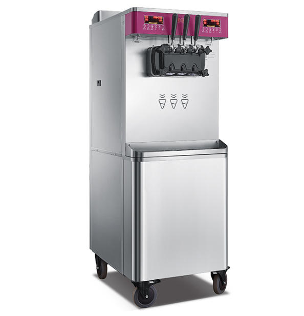 Vertical Double-Cylinder Ice Cream Maker C1208D-H