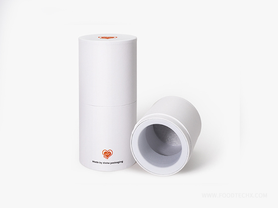 Flat bottomed and flat lid paper cylinder---X151
