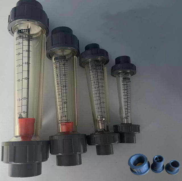 Plastic pipe flowmeter Z-5032 for water treatment system