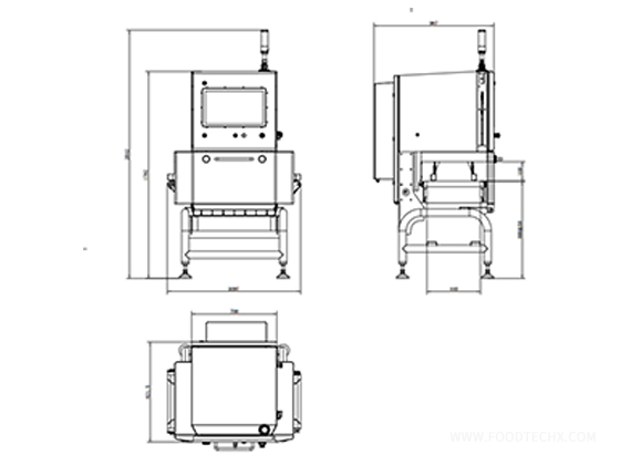X-ray Foreign Object Detector---ISD-NFX4016-G2