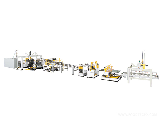 PC/PMMA/GPPS/ABS plastic sheet production line---JWS130/38-2200