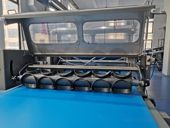 High Capacity Pizza Pita Dough Forming Line with Intermediate Proofer