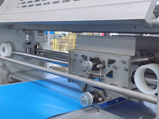 High Capacity Pizza Pita Dough Forming Line with Intermediate Proofer