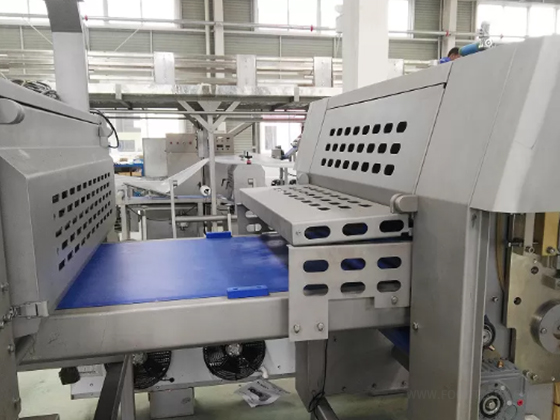 High Capacity Pizza Pita Dough Forming Line with Intermediate Proofer