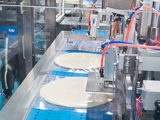 Tortilla Bread Zipper Pouch Packaging Machine