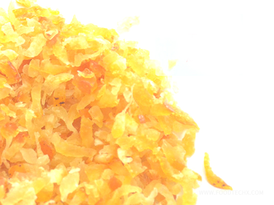 Candied Pomelo Peel Cubes