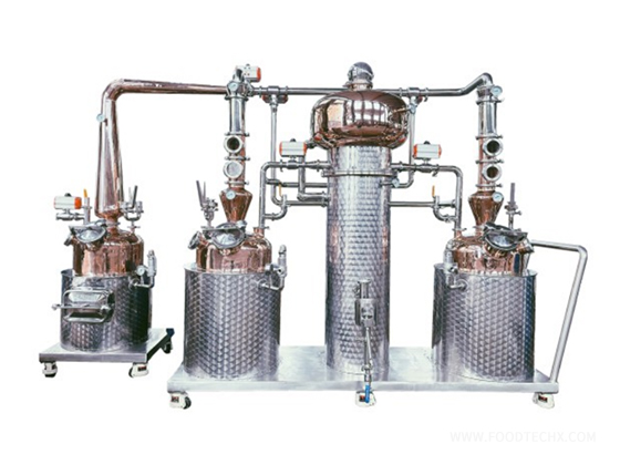 Three-kettle still---TW2DD-50L