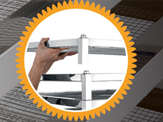 Overlay Trolley---16 Layer screen mesh