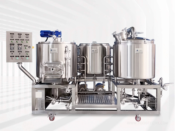 200L---STAR Series 3-Vessel Brewhouse