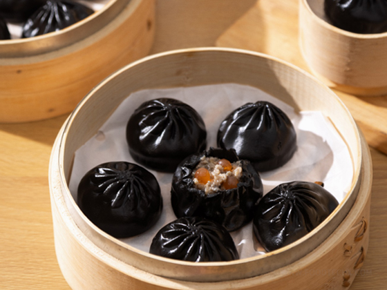 Crab Roe Popping Boba