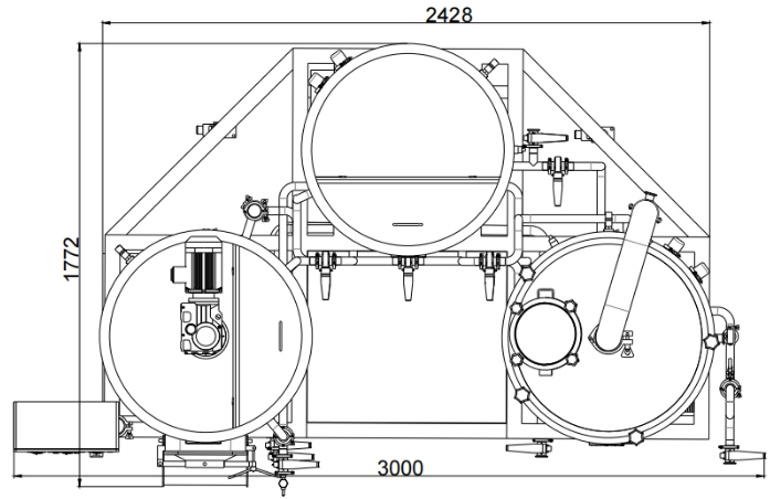 200L---STAR Series 3-Vessel Brewhouse
