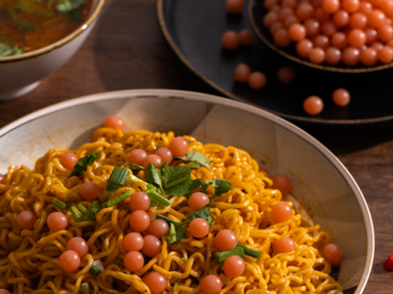 Red Sour Soup Popping Boba