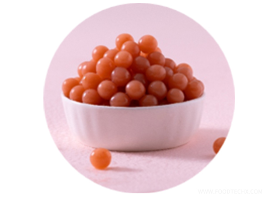 Red Sour Soup Popping Boba