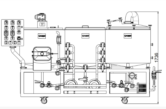 200L---STAR Series 3-Vessel Brewhouse
