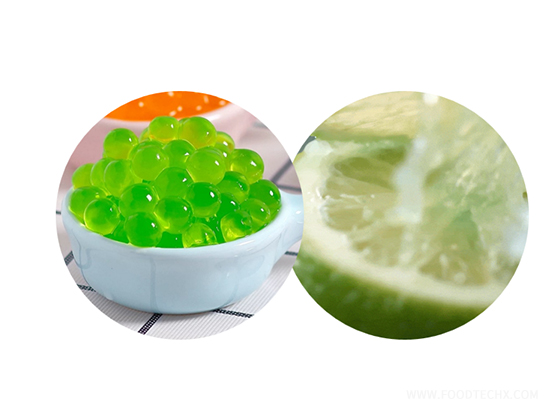 Lime Juice Popping Boba