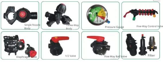 Environmentally Friendly Trailed Sprayer 3WP-3000's Accessories