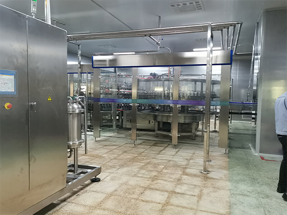 Glass Bottle Carbonated Drink Filling Machine---DXGF14-12-5