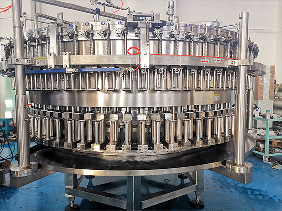 Glass Bottle Carbonated Drink Filling Machine---DXGF14-12-5