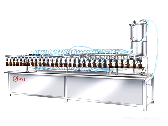 Slat Chain Conveyor With Inspection Tube Light