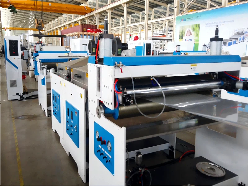 Cost-efficient PP/PS sheet production line JWS150/120/90-1800